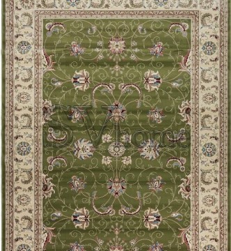 Високощільний килим Royal Esfahan 2117A Green-Cream - высокое качество по лучшей цене в Украине.